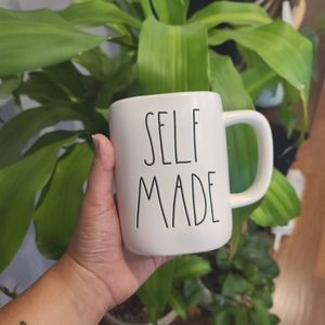 RAE DUNN "SELF MADE" MUG